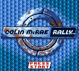Colin McRae Rally Title Screen